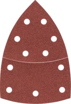 Bosch Çok Amaçlı Zımpara Kağıdı 11 Delik 102x62/93 mm 120 Kum (10 Adet) - 2609256A64