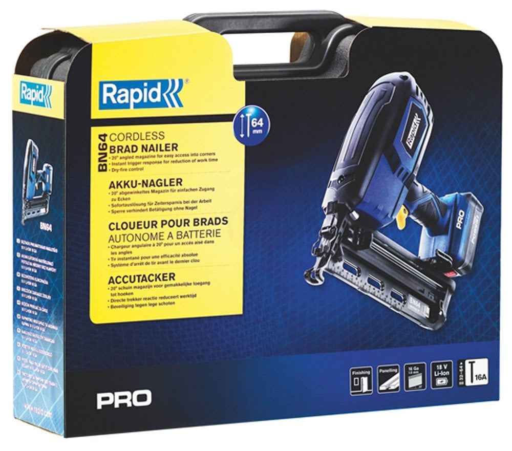 Rapid PRO BN64 Akülü Çivi Çakma Tabancası  - 5000837