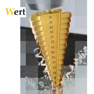 Wert 3501 Kademeli Sac Delgisi (Ø4-32mm)