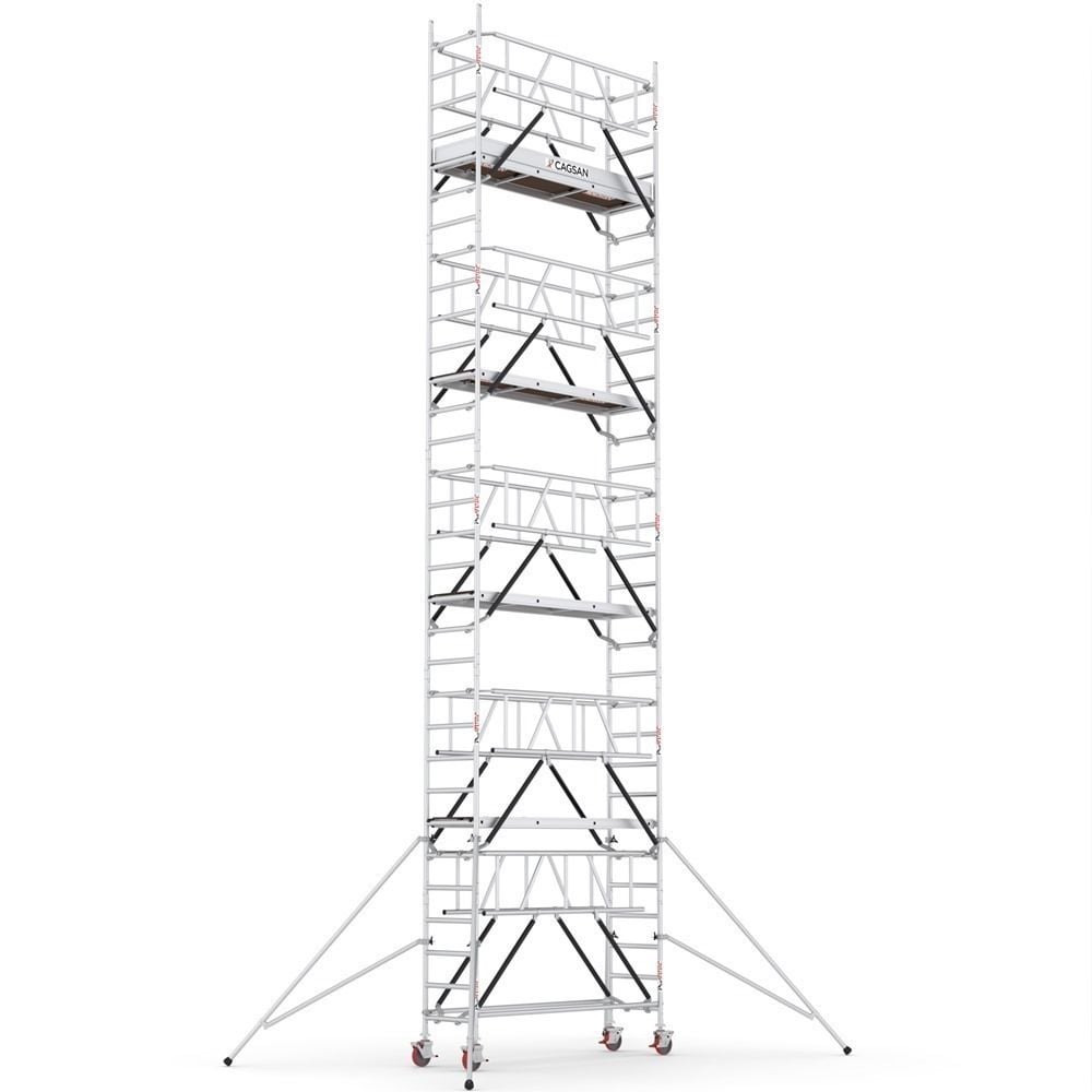 Çağsan ProTUBE SN (240) Profesyonel Alüminyum İskele 8,6 Mt - ProTUBE_SN860_(240)