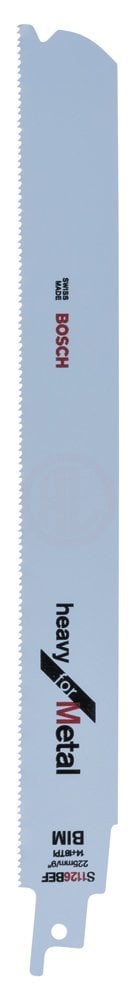 Bosch Panter Testere Bıçağı Heavy For Metal S 1126 BEF 225 mm (5 Adet) - 2608657395