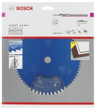 Bosch Daire Testere Bıçağı Expert For HighPressureLaminate 165x20 mm 48 Diş - 2608644133