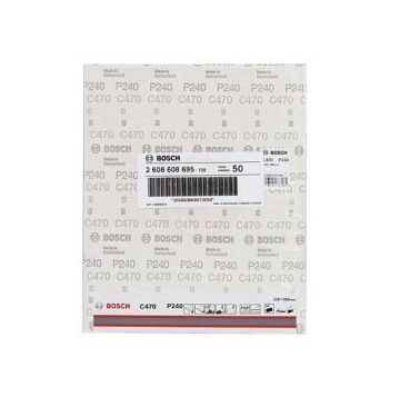 Bosch C470 Kağıt Zımpara 230x280 mm 240 Kum