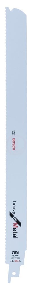 Bosch Panter Testere Bıçağı Heavy For Metal S 1226 BEF 300 mm (5 Adet) - 2608657396