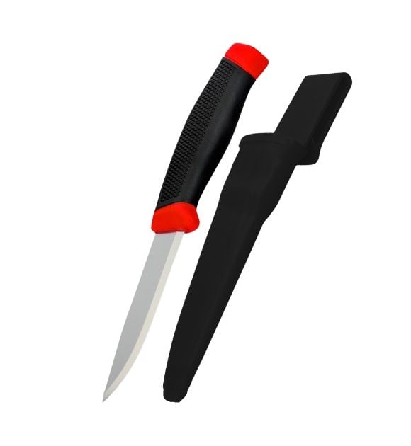 VIP-TEC Koruma Kılıfı ve Kemer Klipsli Outdoor Paslanmaz Çelik Bıçak