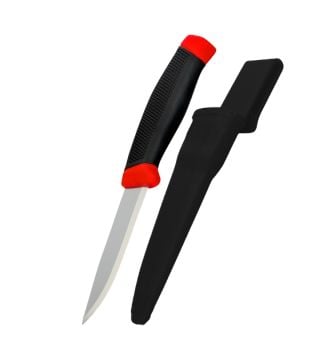 VIP-TEC Koruma Kılıfı ve Kemer Klipsli Outdoor Paslanmaz Çelik Bıçak