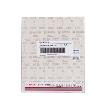 Bosch C470 Kağıt Zımpara 230x280 mm 400 Kum