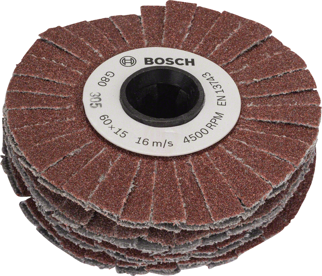 Bosch ESNEK RULO ZIMPARA 15 MM 80 KUM - 1600A00154