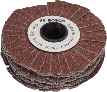 Bosch ESNEK RULO ZIMPARA 15 MM 80 KUM - 1600A00154