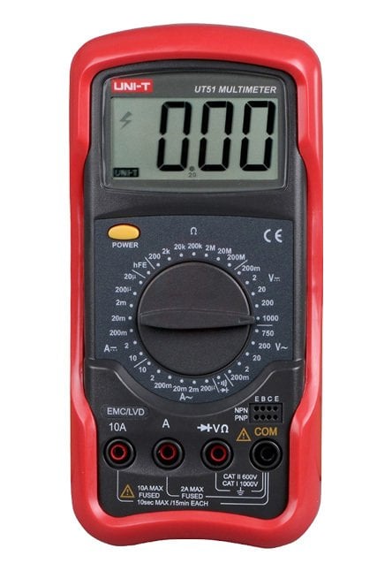 Mastech UT51 DİJİTAL MULTİMETRE - SHEUT51