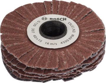 Bosch ESNEK RULO ZIMPARA 15 MM 120 KUM - 1600A00155