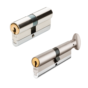 Kale Kilit Sistem (Cec+Cecm) Silindirler 68 mm Saten İkili Pas Sistem Blister