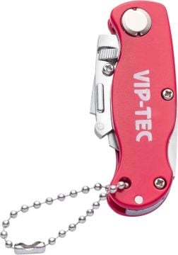Vip-Tec VT875158 Katlanır Mini Maket Bıçağı 10mm (5 Adet Yedekli)