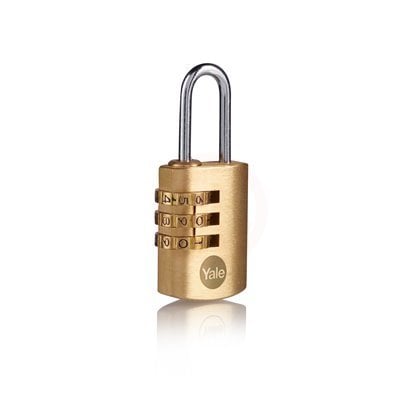 Yale Kilit ŞİFRELİ PİRİNÇ ASMA KİLİT 22 MM - Y150B/22/120/1