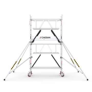 Çağsan ProTUBE SN (180) Profesyonel Alüminyum İskele 2,3 Mt - ProTUBE_SN230_(180)