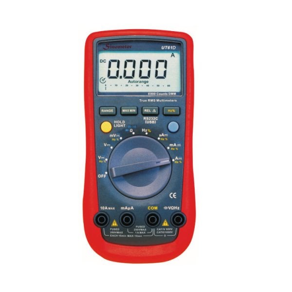 Mastech UT61D BİLGİSAYAR BAĞLANTILI TRUE RMS MULTİMETRE - SHEUT61D