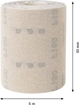 Bosch Ağ Zımpara Expert M480 93 mm x 5 Mt180 Kum (1 Adet) - 2608900780