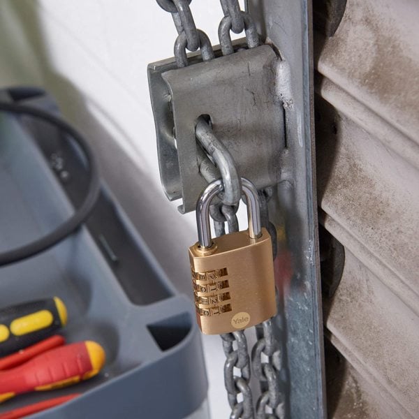 Yale Kilit Şifreli Pirinç Asma Kilit 40 mm (Blister) - Y150B/40/130/1