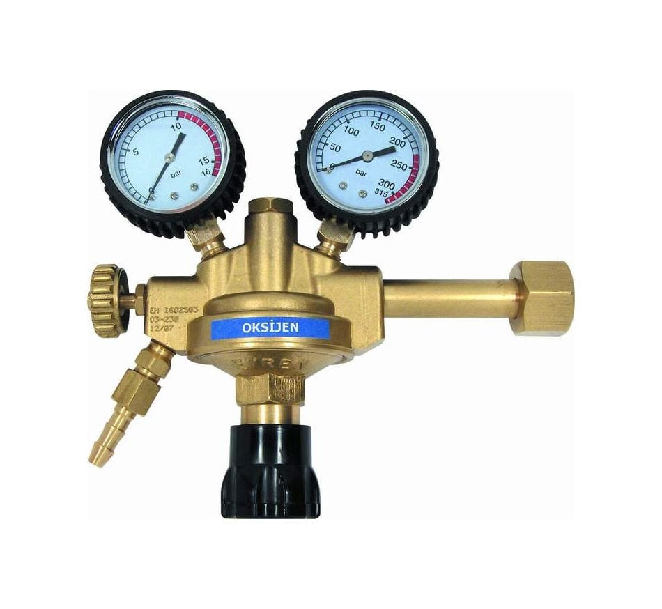 Evren Gaz A Tipi Basınç Düşürücü Oksijen