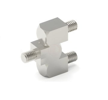 Mesan 10 Mm Pano Menteşesi Pirinç - Nikel Kaplamalı