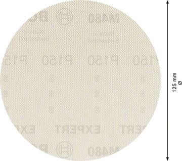 Bosch Ağ Zımpara Expert M480 Ø125 mm 150 Kum (5 Adet) - 2608900674