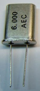 Schukat Krıstal, 6,0 Mhz Hc-18/U