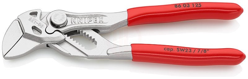 Knipex 86 03 DÜZ ÇENE AYARLI PENSE 125 MM - KNI8603125