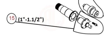 Rothenberger Rogroover 1500001351 İçin Silindir 1-1 1 /2 İnç - 1500001608