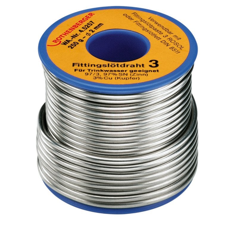 Rothenberger Lehim Teli 3-250 Gr - 45255