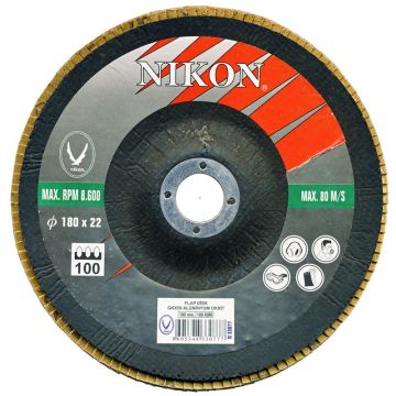 Nikon Flap Disk 180 Mm 120 Kum - NIK33079