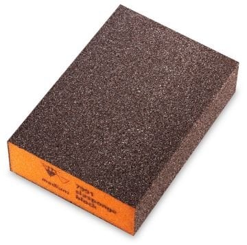 Sia Sünger Blok Zımpara Islak Kuru 7991 Siasponge Block Soft 69x98 mm Medium 60 Kum