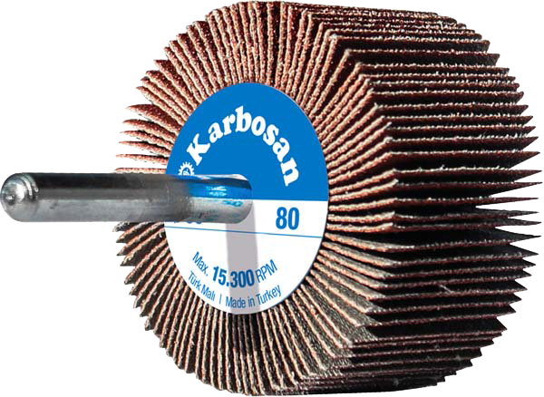 Karbosan Saplı Mop Zımpara 80x40 mm 80 Kum - KAR982288