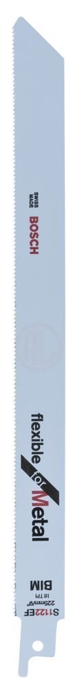 Bosch Panter Testere Bıçağı Flexible For Metal S 1122 EF 225 mm (25 Adet) - 2608657553