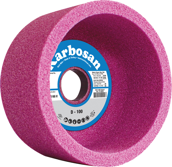 Karbosan Form D Çanak Taşı T6 Düz 100x50x20 mm EKR 60 K6 V - KAR914020