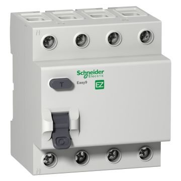 Schneider Easy9 Kaçak Akım Koruma Rölesi 4P 40A 300Ma Ac-Tip 400V