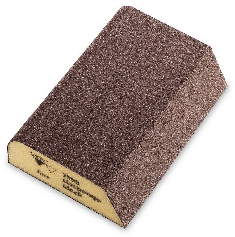 Sia Sünger Kombi Blok Zımpara Islak Kuru 7990 Siasponge Block Hard 69x98 mm Fine 100 Kum