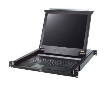 Aten Sürgülü Kasaya Sahip, Kvm Switchi Olmayan, Türkçe Klavye, Touchpad Ve 17 Lcd Ekranı Bulunan Konsol, Konsol Sayısı 1
