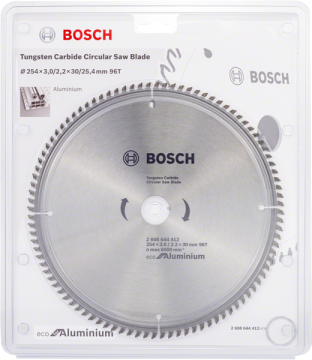 Bosch Daire Testere Bıçağı Eco For Aluminium 254x30 mm 96 Diş - 2608644412