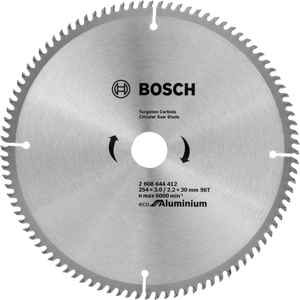Bosch Daire Testere Bıçağı Eco For Aluminium 254x30 mm 96 Diş - 2608644412