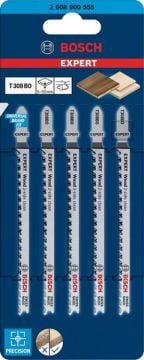 Bosch Dekupaj Testere Bıçağı Expert ExCleanfWood T308BO (5 Adet) - 2608900555