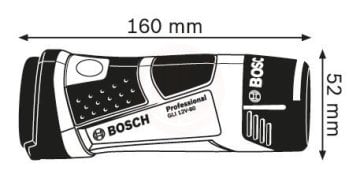Bosch Akülü El Feneri GLI 12V-80 (Aküsüz) - 0601437V00