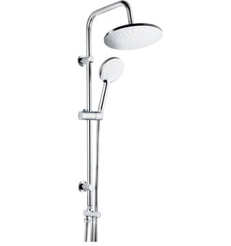 Tema Rain-Plus Nero Duş Seti Krom