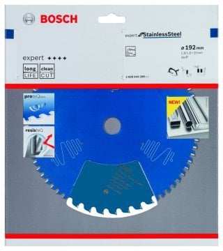 Bosch Daire Testere Bıçağı Expert For StainlessSteel 192x20 mm 38 Diş - 2608644288