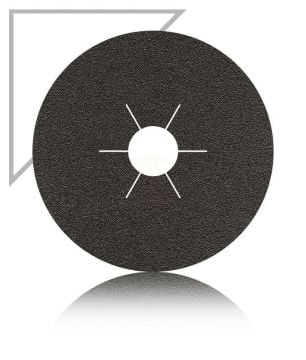 Karbosan Silisyum Karbür Fiber Disk CWR11 Düz 180 mm 36 Kum - KAR921490