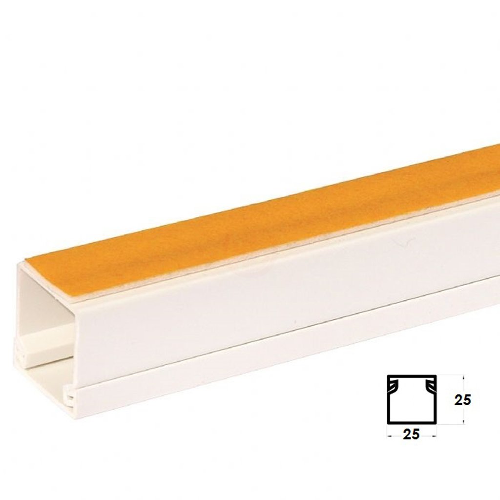 Çetsan Yapışkanlı Kablo Kanalı 25x25