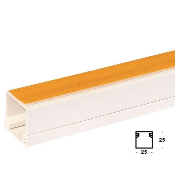 Çetsan Yapışkanlı Kablo Kanalı 25x25