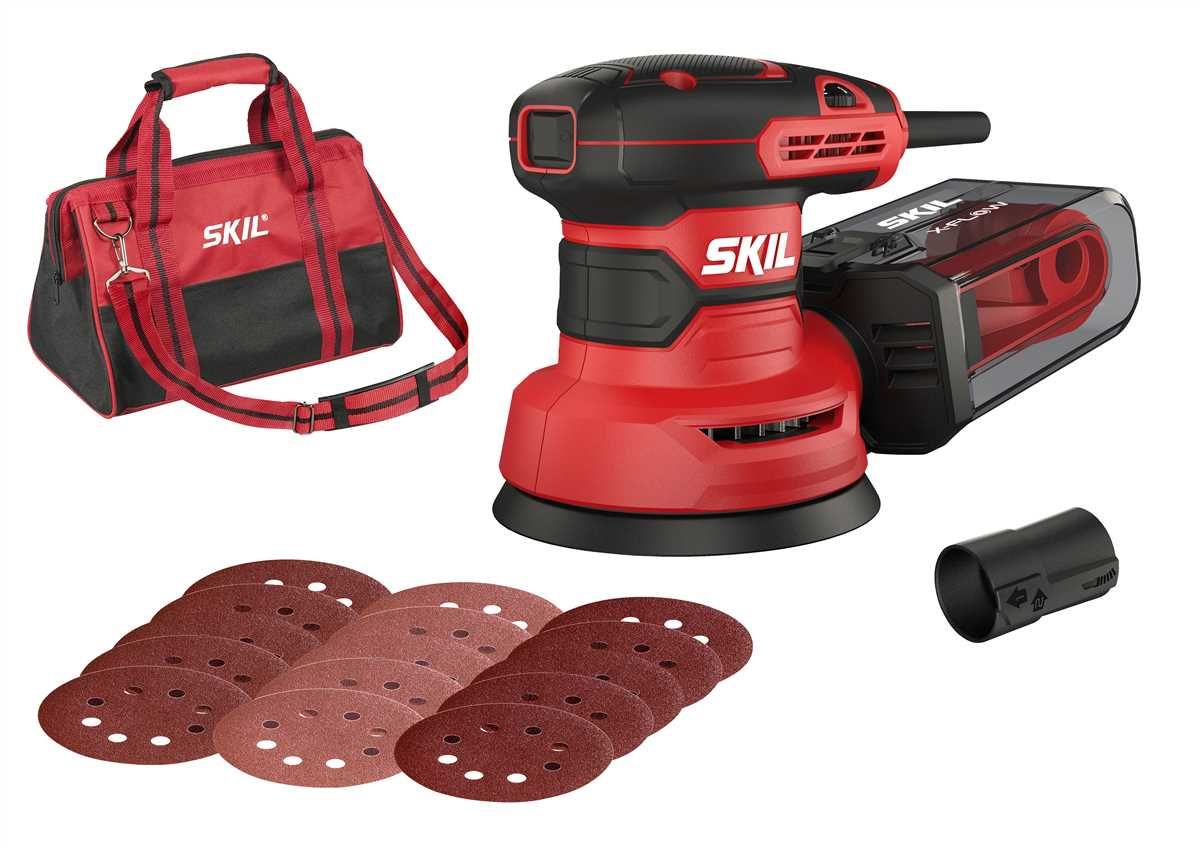 Skil 7471DA Eksantrik Zımpara 300W Çantalı