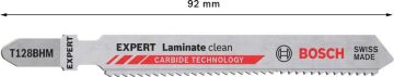 Bosch Dekupaj Testere Bıçağı Expert LaminateClean T128 BHM (2 Adet) - 2608901377