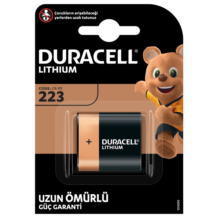Duracell DL223A/CRP2 Pil 1'li