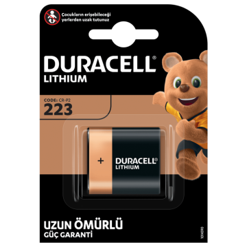 Duracell DL223A/CRP2 Pil 1'li